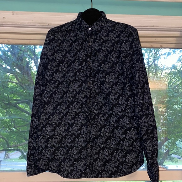 Cactus Other - Black floral Mens XL